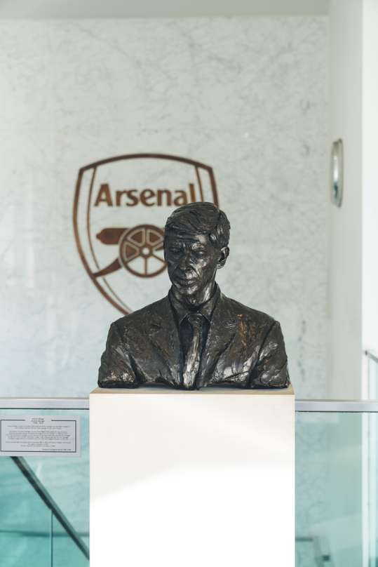 Arsene Wenger Half Body Statue