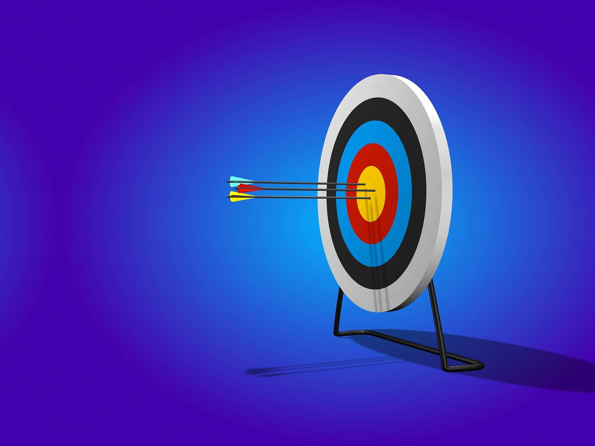 arrows target range bullseye sport