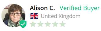 Alison C. Verified Buyer from United Kingdom, 5 stars
