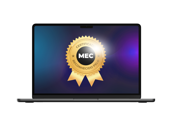 Certificado MEC no Notebook